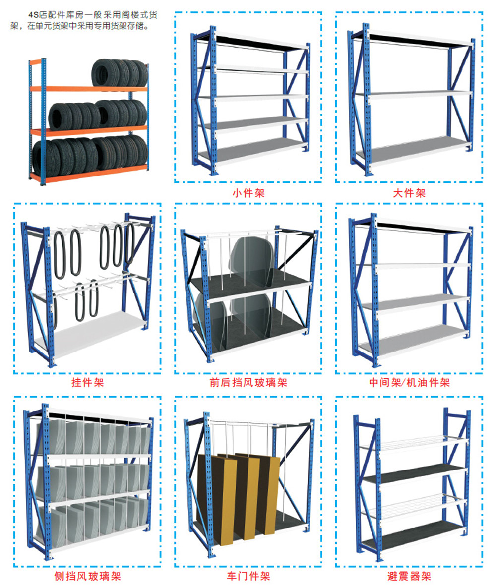 西安4S店常用貨架